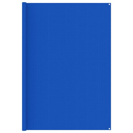 vidaXL Tapis de tente 250x400 cm Bleu