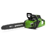 Greenworks scie à chaîne 40 v 40 cm
