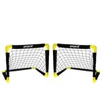 Sportx 2 pièces cages de but pliables 55 x 44 x 44 cm