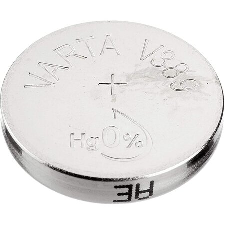 Blister 1 pile oxyde d'argent montres v389 (sr54) sr1130w 1 55 volt x 10 varta