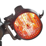 Eurom chauffage pour parasol "parasol heater 1500 industrial" noir 1500 w