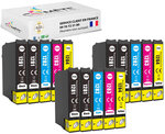 15 cartouche d'encre compatibles avec epson t128xl b6c3m3y3