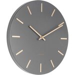 Horloge moderne métal charm 30 cm