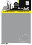 Trame Transfer décalcomanie pour manga A5 motif 3