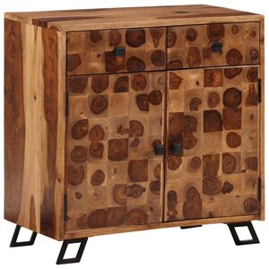 vidaXL Buffet Bois massif de Sesham 65 x 35 x 65 cm
