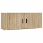 vidaXL Ensemble de meubles TV 5 Pièces Chêne sonoma Bois d'ingénierie