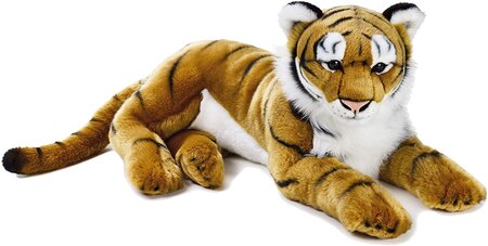 Peluche Tigre De 65 Cm Brun