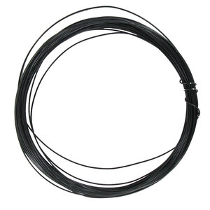 Fil en métal Bijoux à crocheter Ø0 4 mm x 10 m Noir