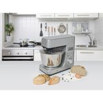 Bestron robot de cuisine 4-en-1 1 600 w 5 l gris akm1600s