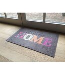 Tapis d'entrée imprimé Welcome Home multicolore