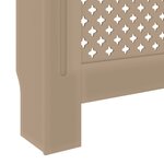 vidaXL Cache-radiateur MDF 205 cm