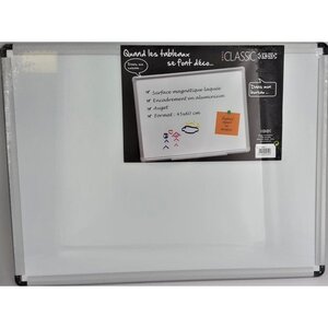 Tableau blanc magnetique 45x60cm ulmann