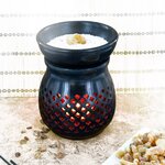 Diffuseur porte-encens en pierre noire + Storax de Turquie