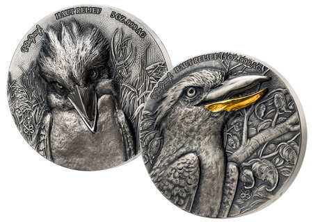 Pièce de monnaie en Argent 5000 Francs g 155.5 (5 oz) Millésime 2022 Edition Signature KOOKABURRA