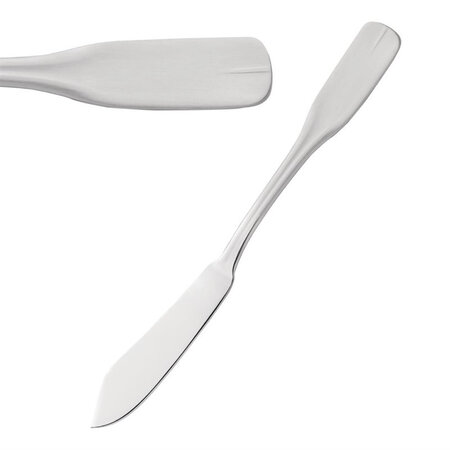 Couteaux à poisson pour restaurant inox vieux paris - lot de 12 - amefa -  - inox 18/10 207x52x28mm