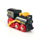 Brio World Grande Locomotive a vapeur - Accessoire Circuit de train en bois - Ravensburger - Mixte des 3 ans - 33617
