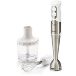 Ariete 886 pimmy mixeur plongeur 3 en 1 - 500 w - 1 vitesse + mode turbo - blanc et métal