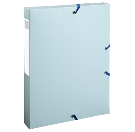 Boîte De Classement Polypropylène Recyclé Beeblue Dos 40mm - A4 - Couleurs Assorties - X 8 - Exacompta
