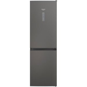 Hotpoint hafc8t032sk - réfrigérateur congélateur bas 335 l(231l + 104l) - total no frost - l59 6cm x h191 2cm - black inox