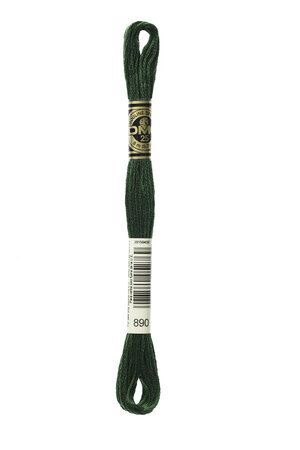 Fil Mouliné DMC Gold Concept 8M Col. 890 Broderie et Point de Croix