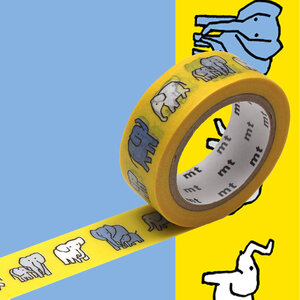 Masking Tape MT x SOUSOU Motif éléphants