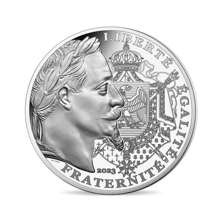 Ors de France - le Napoléon III - monnaie de 20€ argent - qualité be millésime 2023