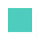 2 vinyles permanents Cricut 91 x 33 cm - menthe  blanc