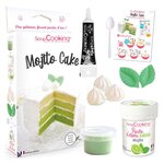 Coffret gâteau mojito + Stylo de glaçage noir