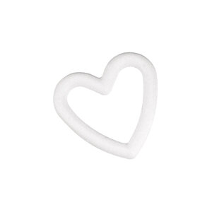 Coeur en Polystyrènes 15 cm