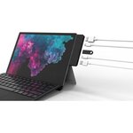HYPER HyperDrive DUO 7-en-2 pour MacBook Pro - Ports : HDMI 4K60Hz - USB-C 40 Gbit / s 100 W PD - Gris sidéral