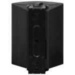 vidaXL Haut-parleurs stéréo muraux 2 Pièces noir intérieur extérieur 80 W