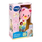 Vtech baby - jouet premier age - allô bébé surprises rose