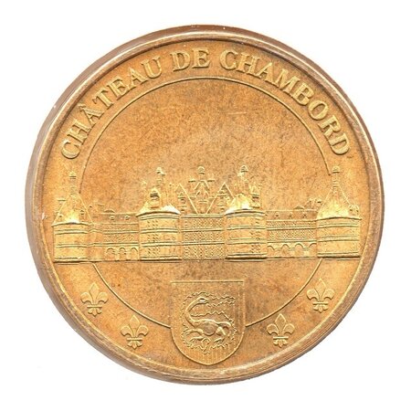 Mini médaille monnaie de paris 2007 - château de chambord
