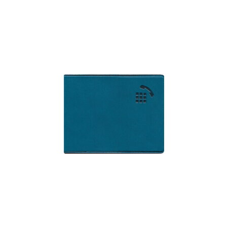 Répertoire / carnet d'adresses 7.2 x 9 5 cm -  azur