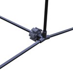 vidaXL Filet de badminton avec volants 300 x 155 cm