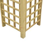 vidaXL Belvédère 3x3 m Orange