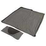 Outwell Sac de couchage Contour Noir nuit Fermeture éclair droite