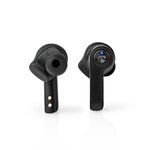 Écouteurs Bluetooth® Entièrement Sans Fil | 3.5 Heures d'Autonomie | Étui de Chargement | Noirs