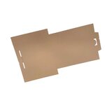Lot de 5 Boîtes postales extra-plates en carton 1cm 320x320x10mm