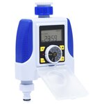 vidaXL Minuterie électronique à double sortie avec capteur d'humidité