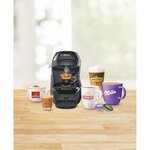 Machine a café multi-boissons bosch tas1002n tassimo happy - t-disc - arret automatique - noir