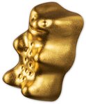 HARIBO GOLDBEAR 3D Shaped 1 onces argent monnaie 5 Dollars Samoa 2022