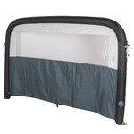 Bo-Camp Brise-vent gonflable Air 240x140 cm Gris
