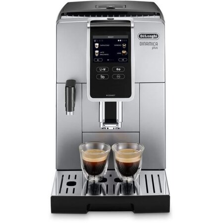 DE'LONGHI ECAM370.85.SB - Machine a café Expresso Broyeur Dinamica Plus - Écran Fulltouch 3,5 - Lattecrema System - 2 Thermoblock