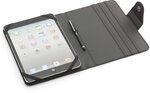 Etui de protection universel à rabat ngs codex kit pour tablette 7/8" avec stylet (noir)