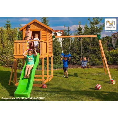Plateforme de jeux en bois my house move