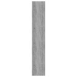 vidaXL Bibliothèque/Séparateur de pièce Sonoma gris 80x30x166 cm