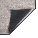 vidaXL Paillasson Gris 80x120 cm