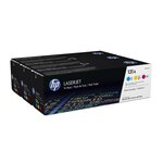 131a toner authentique pack 3 couleurs (u0sl1am) - cyan  magenta  jaune (paquet 3 unités)