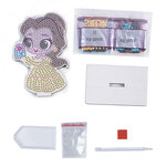CRYSTAL ART Kit figurine à diamanter Belle